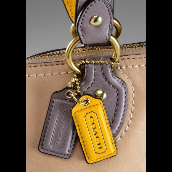 Coach Poppy Colorblock Tote Bag - Picture 4 of 13